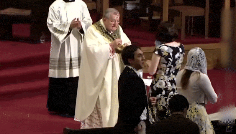 Burke Communion in the hand 2